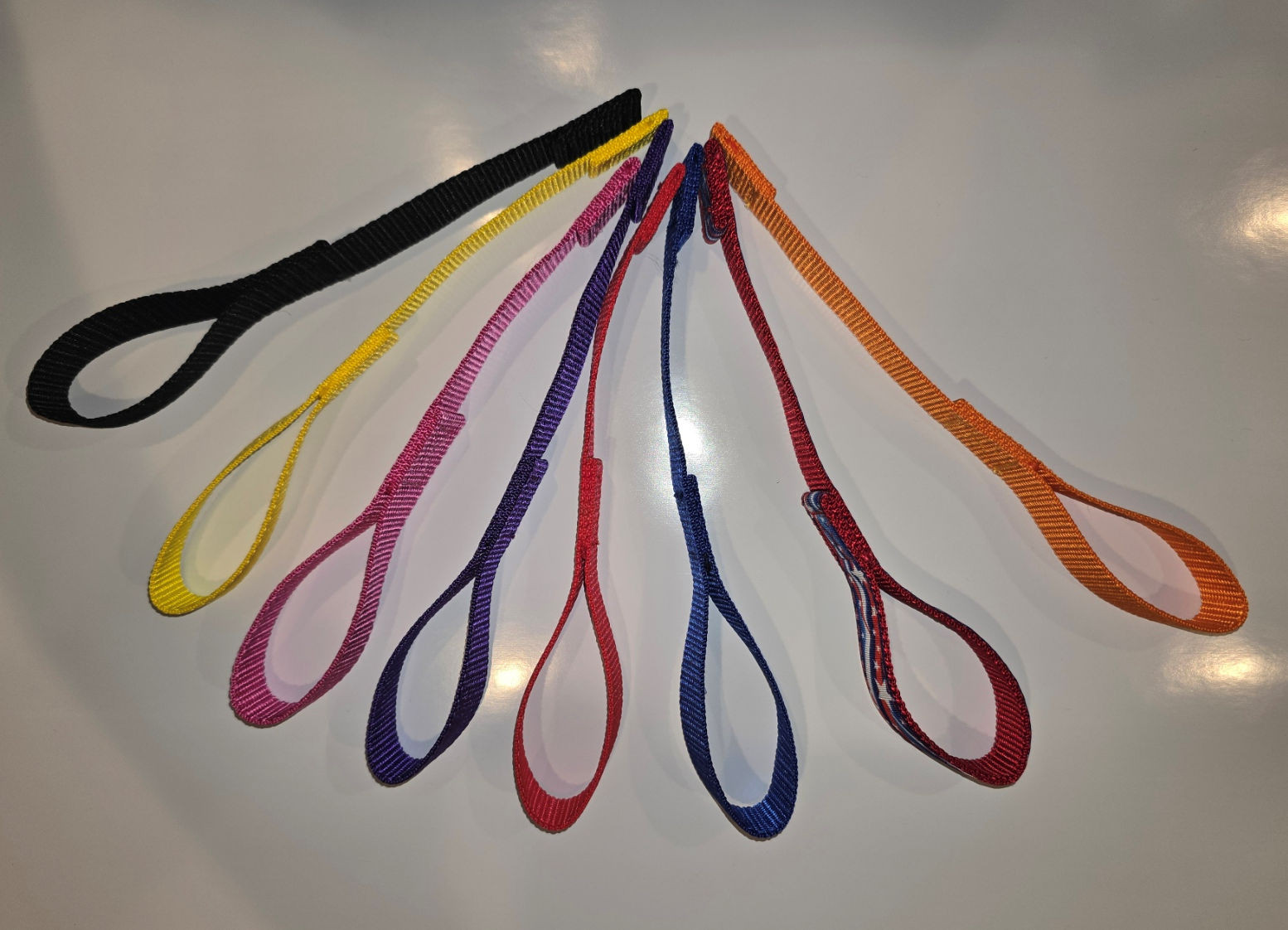 Winch hook hand pull strap Warn Kolpin Super ATV SXS red Made in the USA