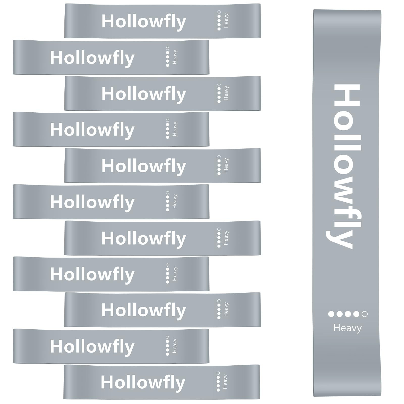 12 Pcs Latex Resistance Loop Exercise Bands for Booty Workout Stretch Exercis...