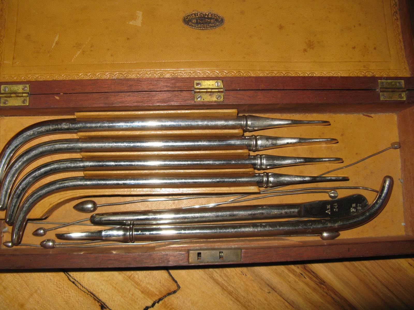 Urethral Dilators, Lentz & Sons, Philadelphia, Urology