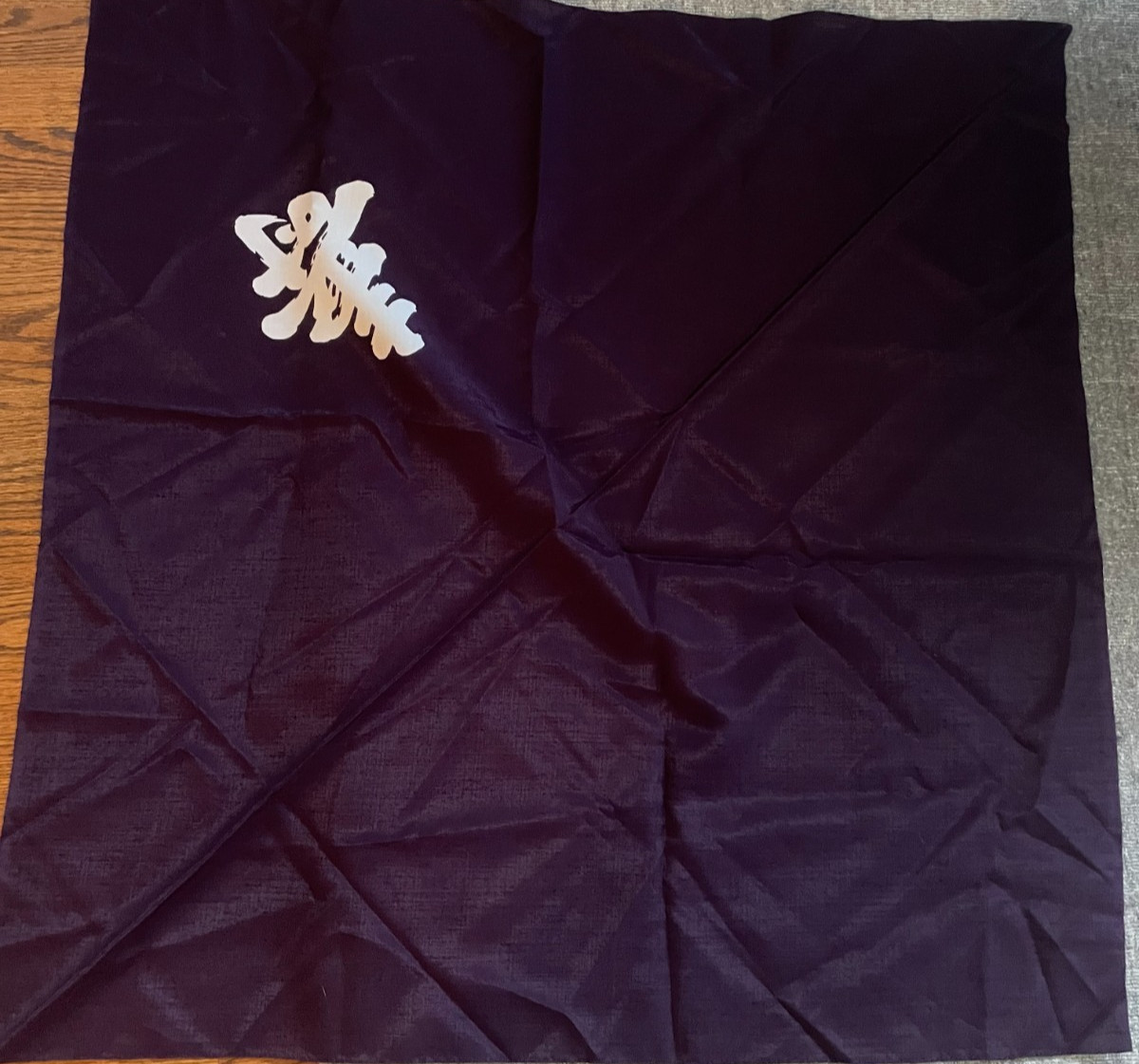 COOL! Purple Japanese Traditional Wrapping Cloth  31" x 31"