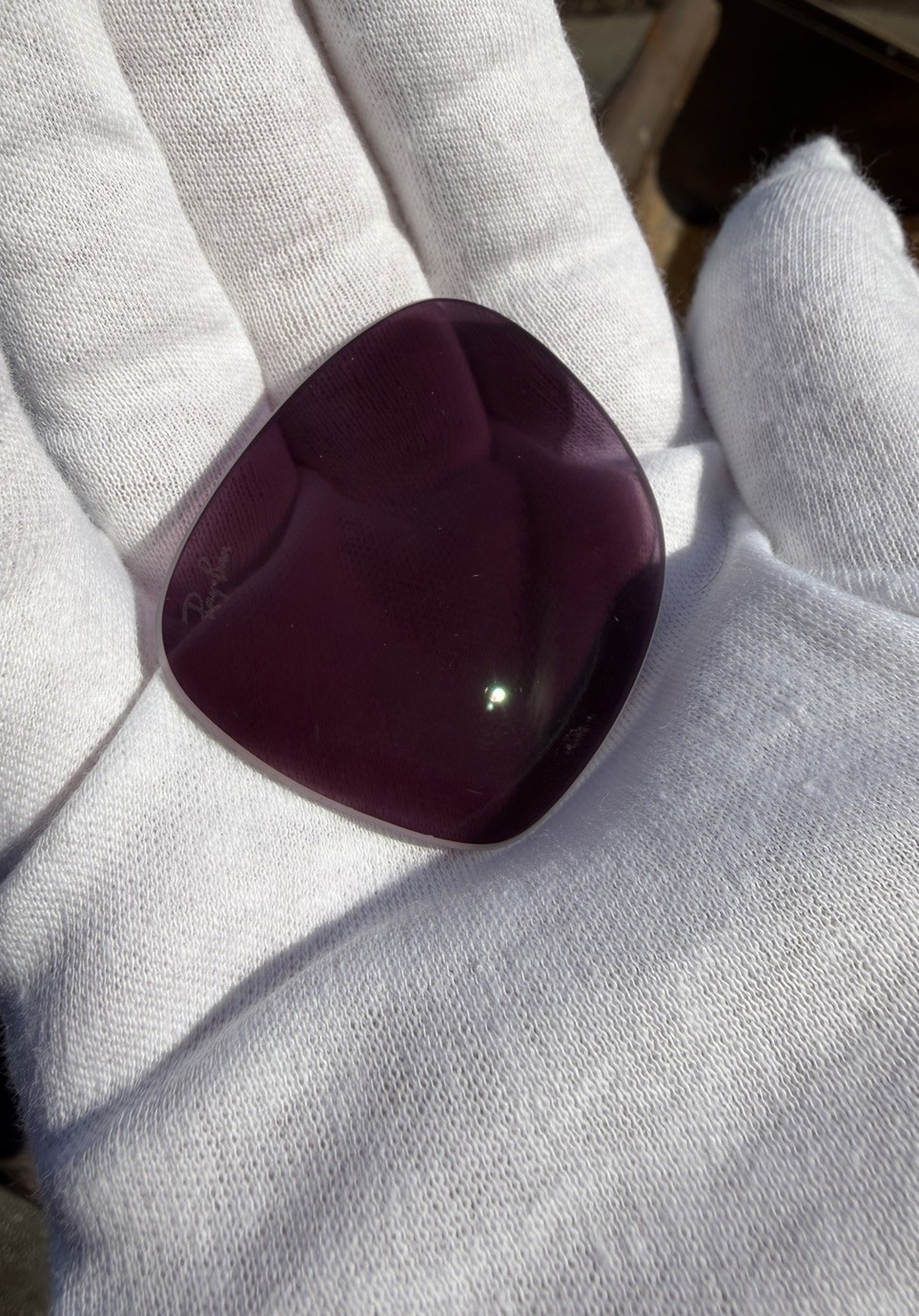 Authentic Ray Ban Meta RW4008 53mm Transitions Amethyst Lenses Purple RX 0.00