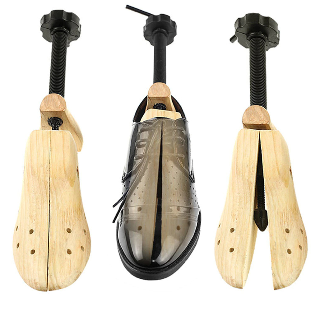 2-Way Wooden Adjustable Shoe Stretcher Expander Men Women Boot Size US 5-13 NEW