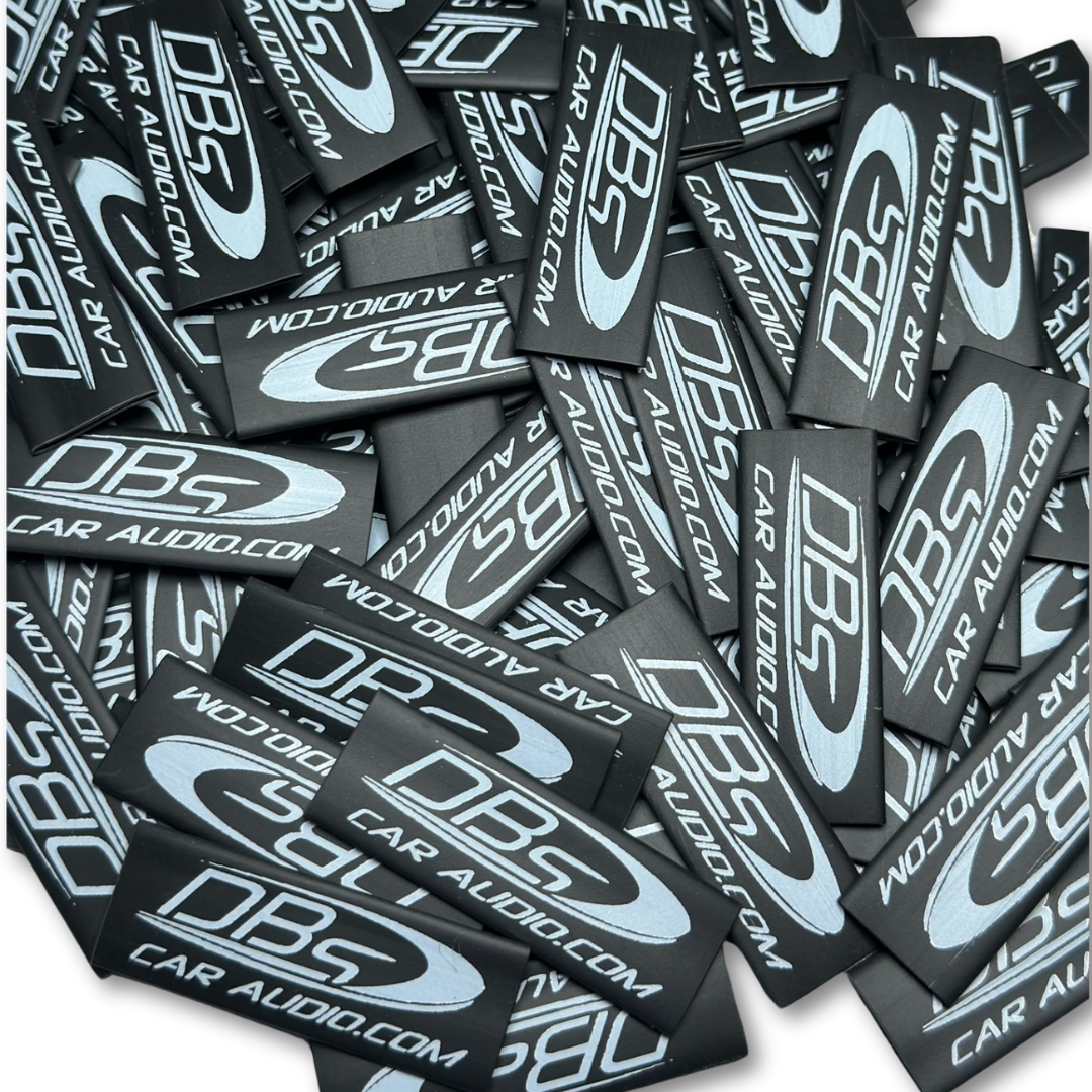 4 Gauge Heat Shrink Protective Tubing - DBs Car Audio - Red & Black - 10 Pack