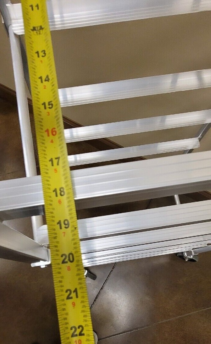 New!!! Aluminum End Load Bun and Bread Rack! Holds 10 Full or 20 Half Sheet Pans