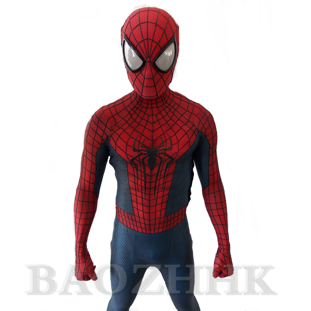 The Amazing Spiderman Jumpsuit Spider-man Cosplay Costume Halloween Suit