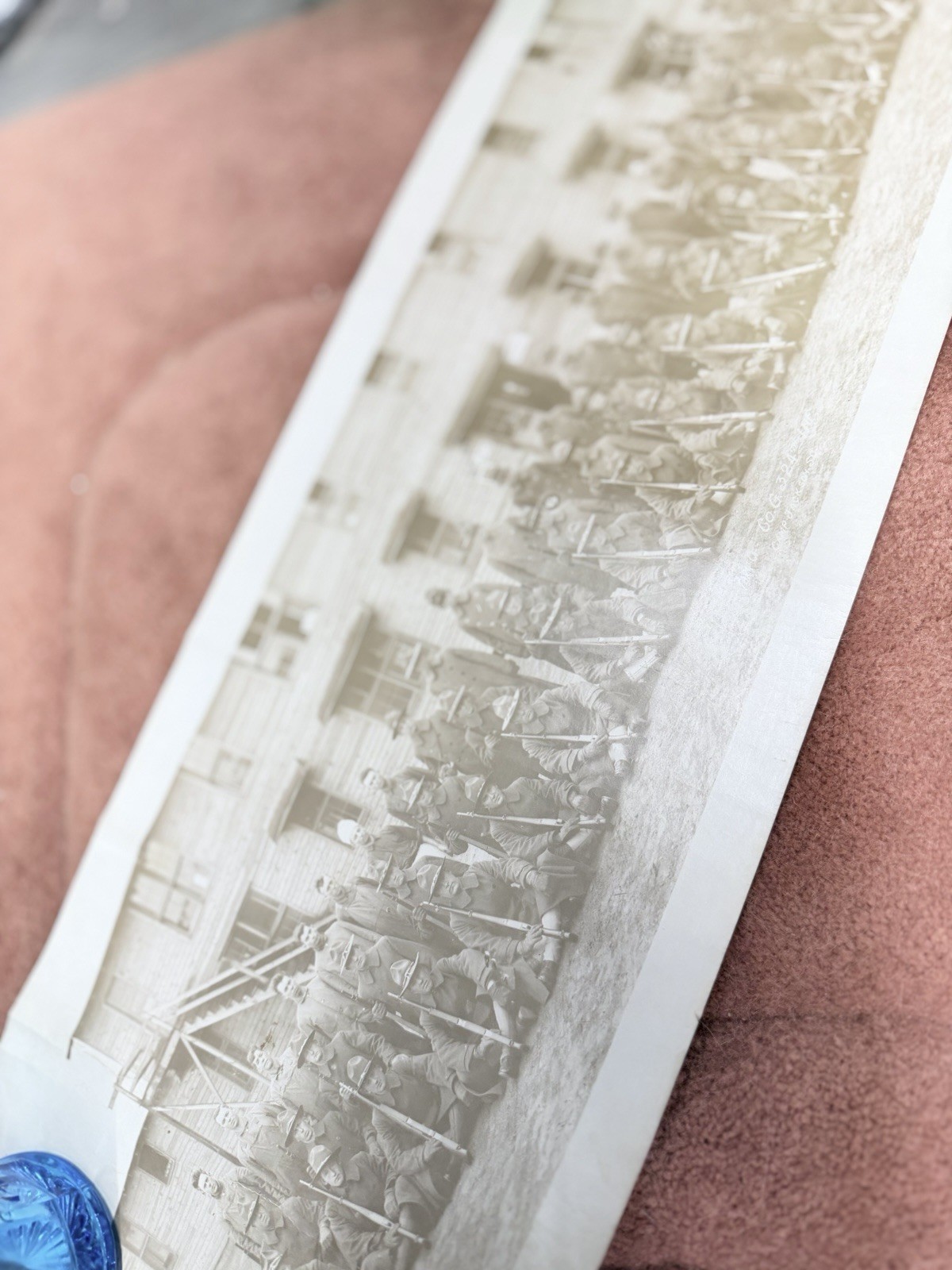 WWI 324th Infantry Regiment Camp Jackson SC Panoramic Photo 22x8