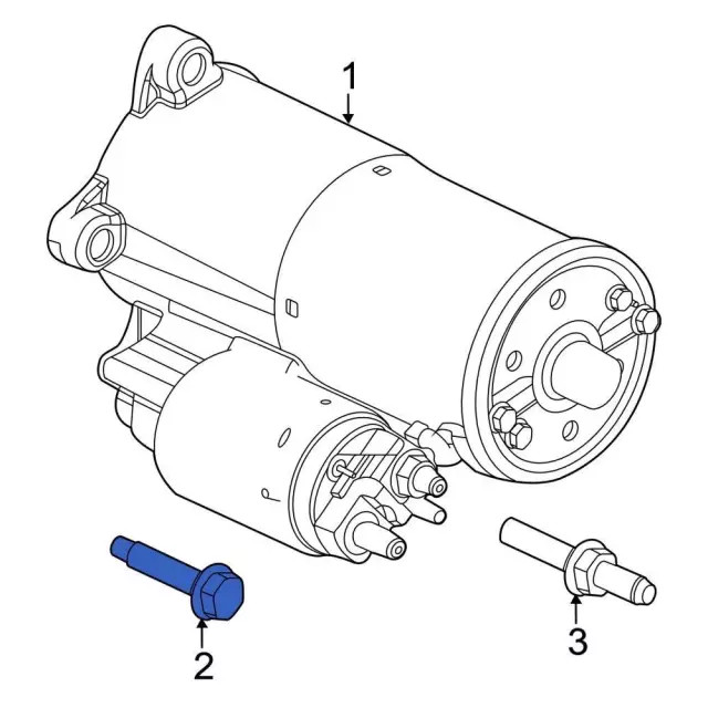 Genuine Starter Stud W704941-S437M
