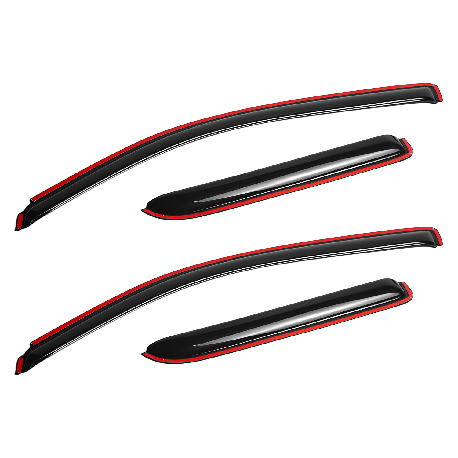 In-channel Window Visor for 2014-2018 Chevy Silverado & GMC Sierra Extended Cab