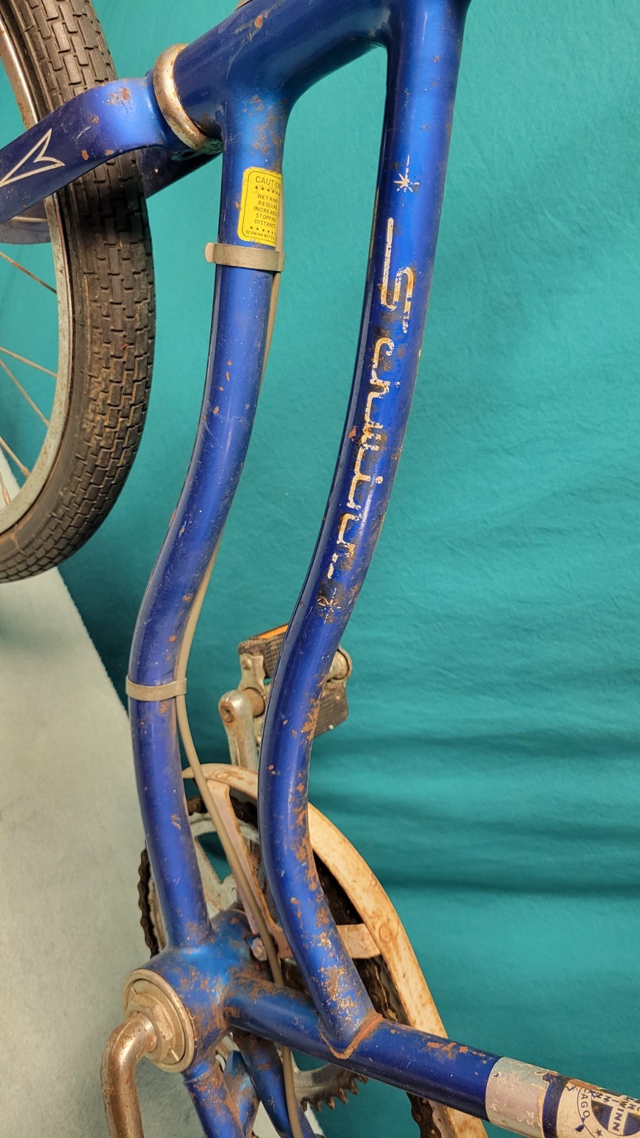 March 1979 Schwinn Fair Lady Complete Bicycle Tires Hold Air Banana Seat Rolls