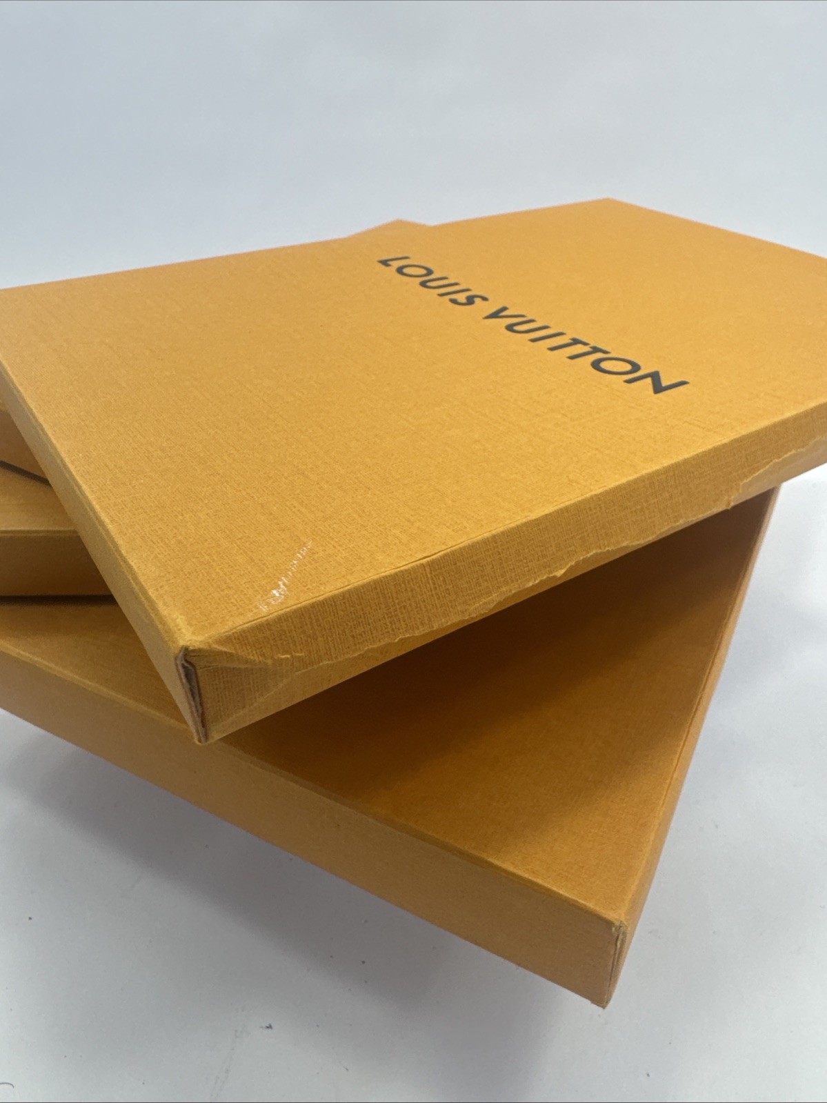 Lot Authentic LOUIS VUITTON Set Of Empty Boxes Set Of 4 See Photos