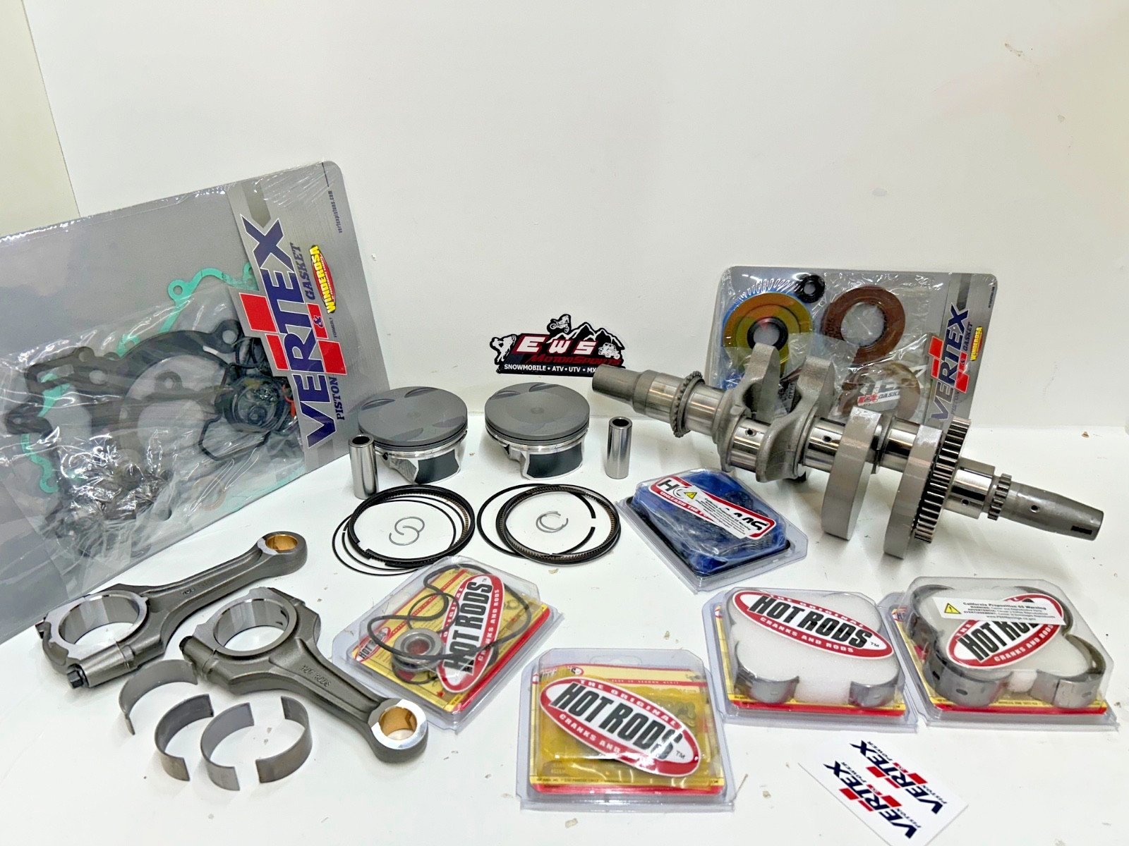 POLARIS RANGER 1000 XP ENGINE REBUILD CRANKSHAFT, GASKETS, BEARINGS, PISTONS