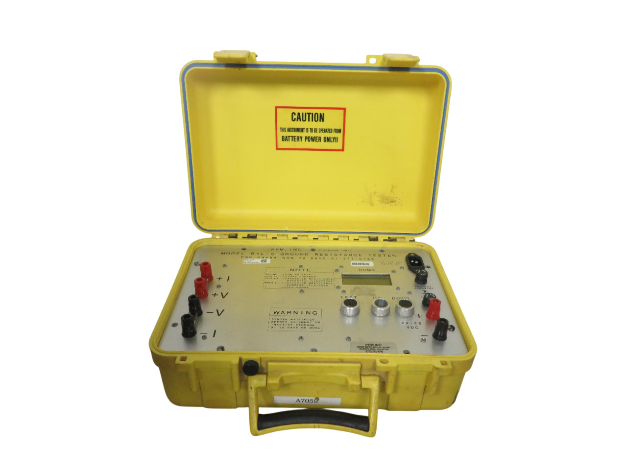 PPM Instruments R1L-C Ground Resistance Tester