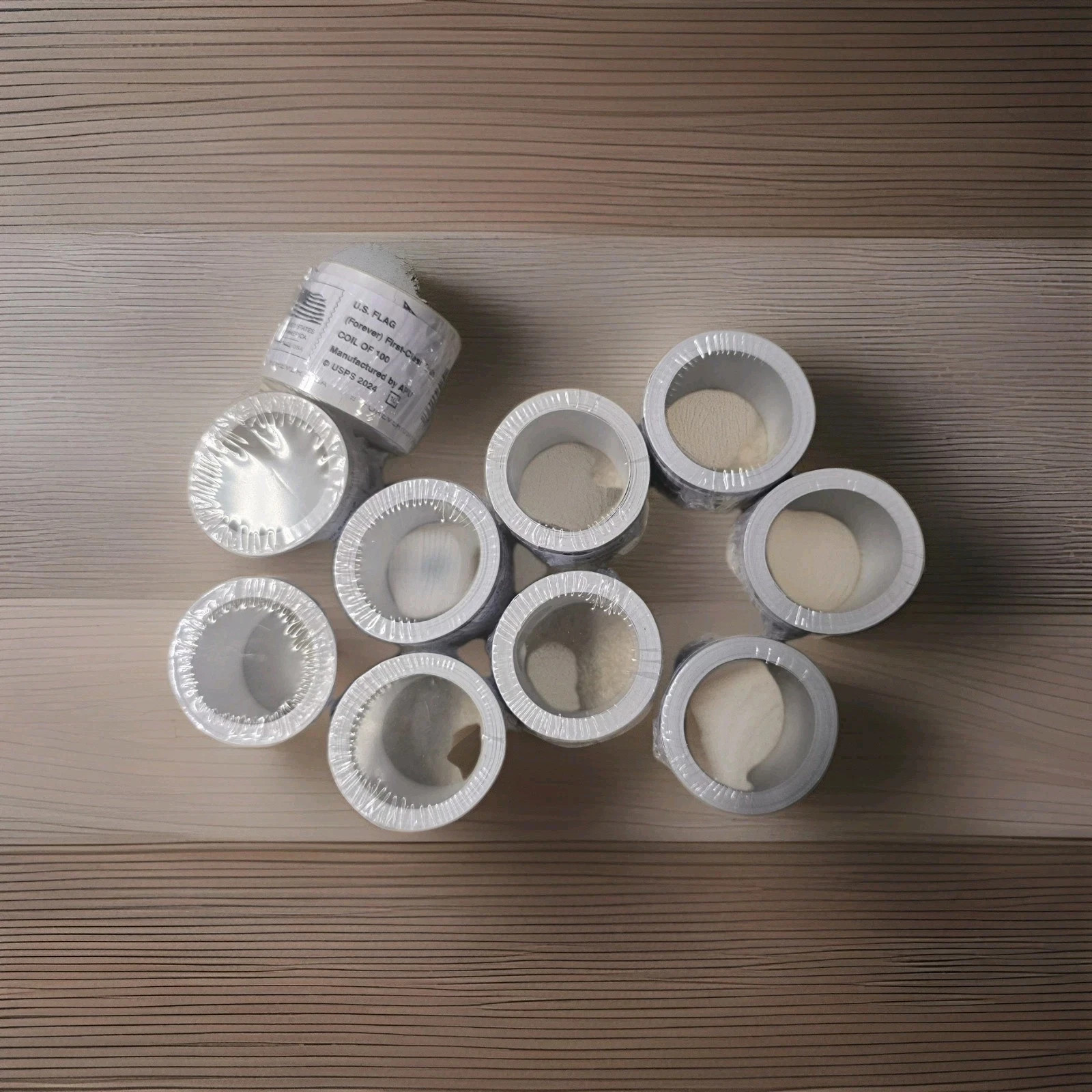 10 ROLLS OF STAMPS use to send anywhere across the USA lot 30