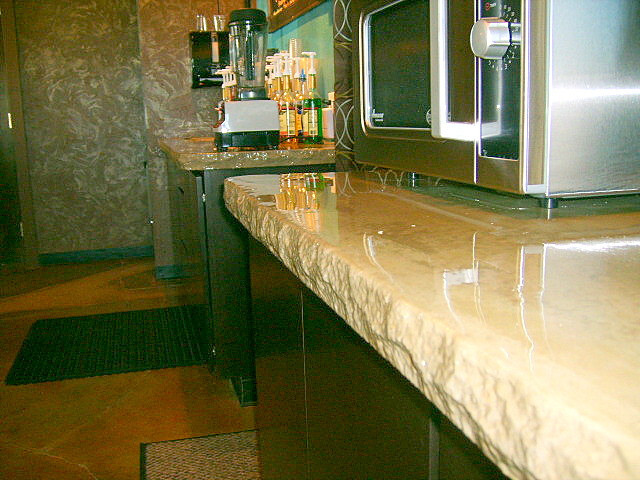 Concrete Countertop Edge Form - Standard Split Stone - by Walttools