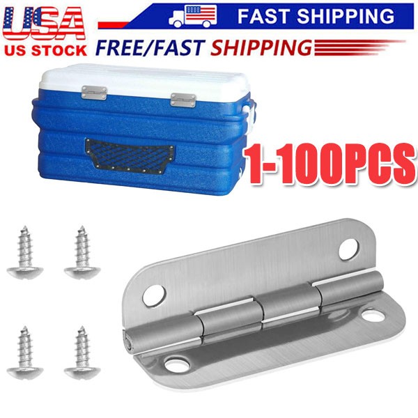 Igloo Cooler Replacement Hinges & Screws Stainless Steel