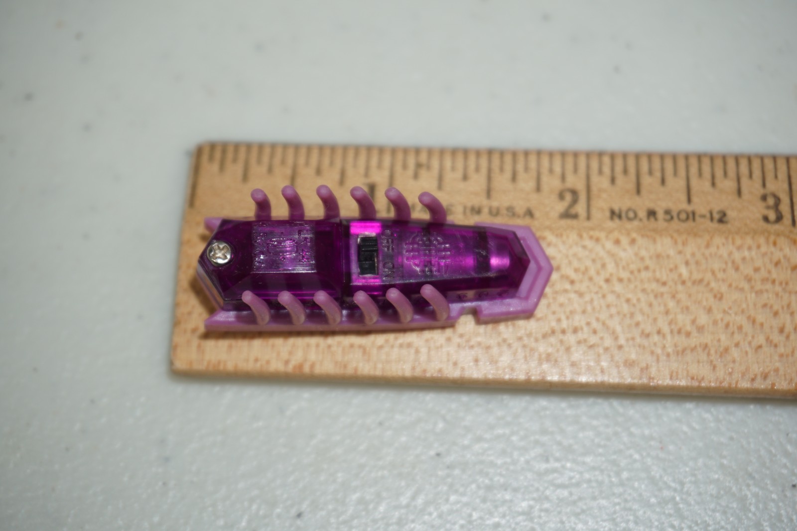 Hexbug Blue Beetle Robot Insect Toy & Purple Nano Bug Lot