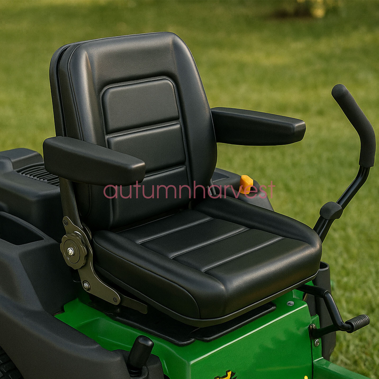 Zero Turn Mower Seat Tractor Seat w/Armrest for Kubota ZD18, ZD21, ZD25F, ZD28