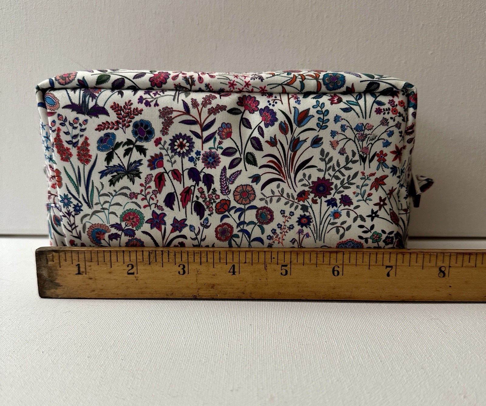 Liberty London Shepherdly Song Print Cosmetic Travel Makeup Pouch Wash Bag