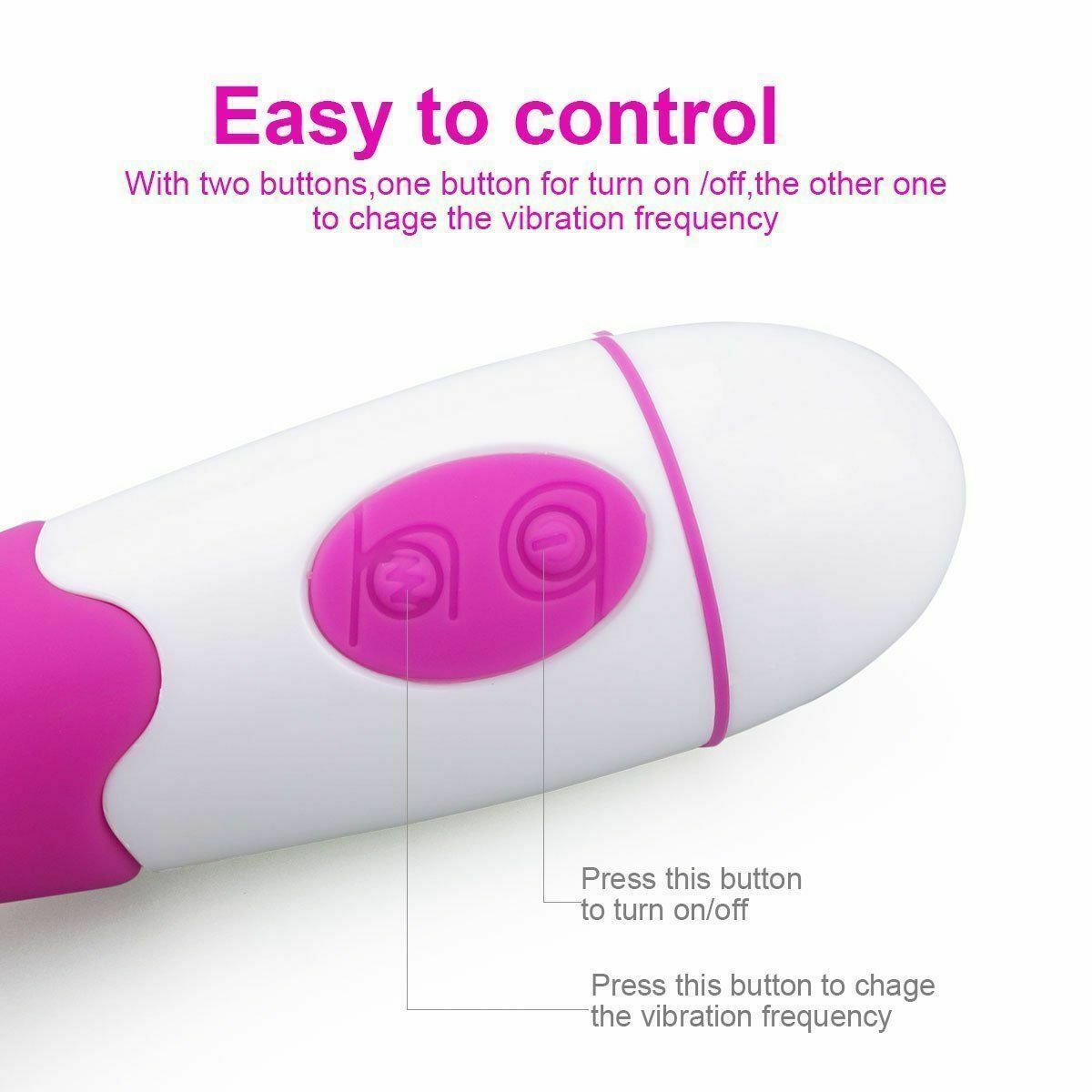 Multispeed Vibrator G Spot Dildo Rabbit Female Adult Sex Toy Massager Waterproof