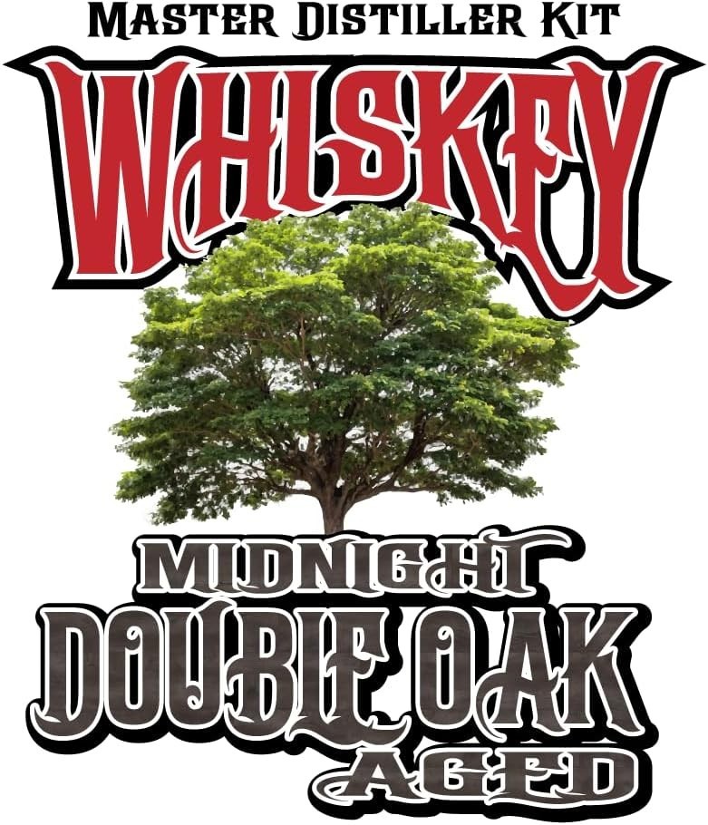 Midnight Double Oak Aged Whiskey Recipe Mash Kit