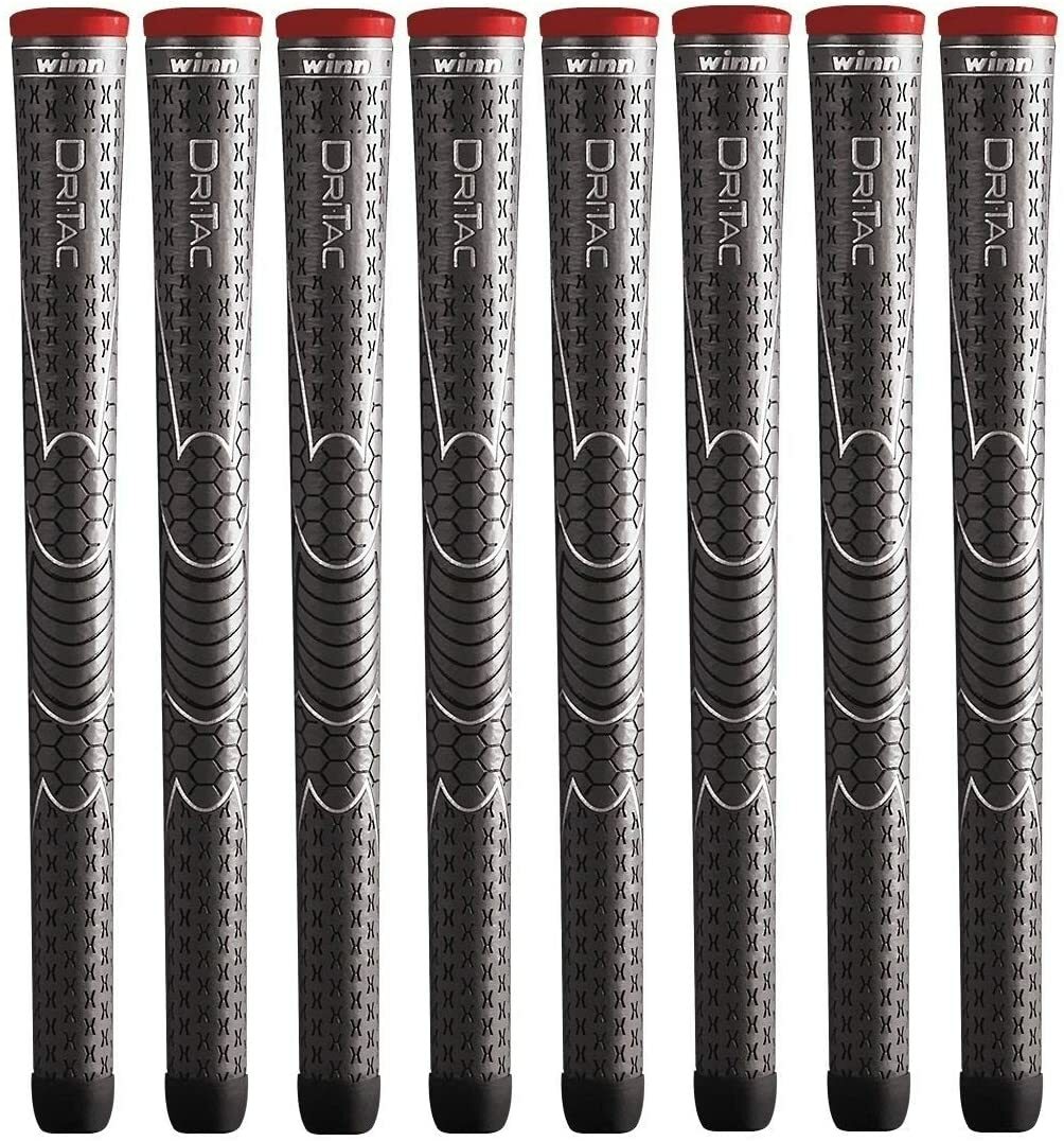 NEW WINN DRI-TAC GOLF GRIP. DARK GRAY. STANDARD SIZE. 5DT-DG.