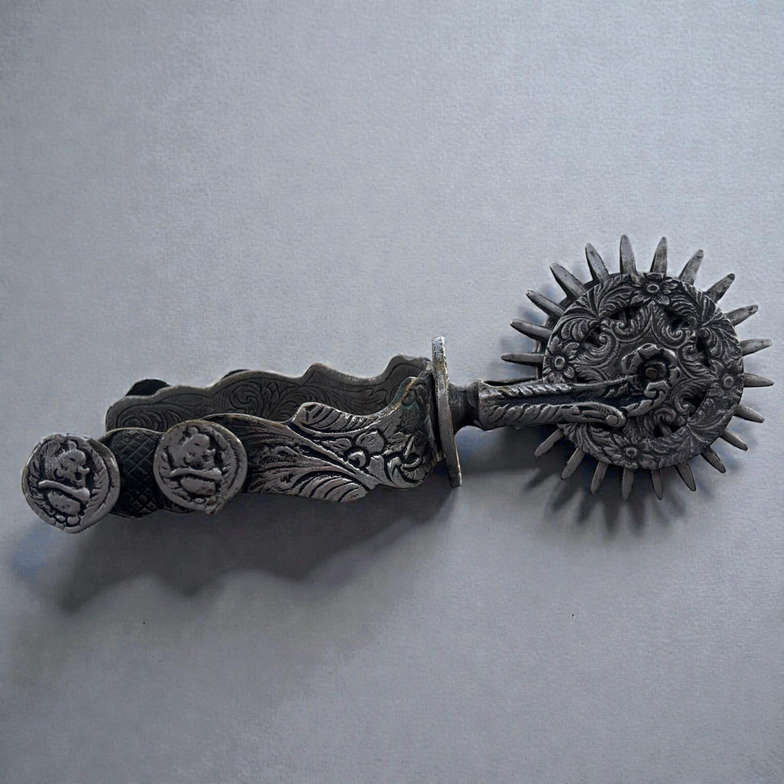 Vintage Spanish Conquistador Style Wedding Gaucho Cowboy Spur