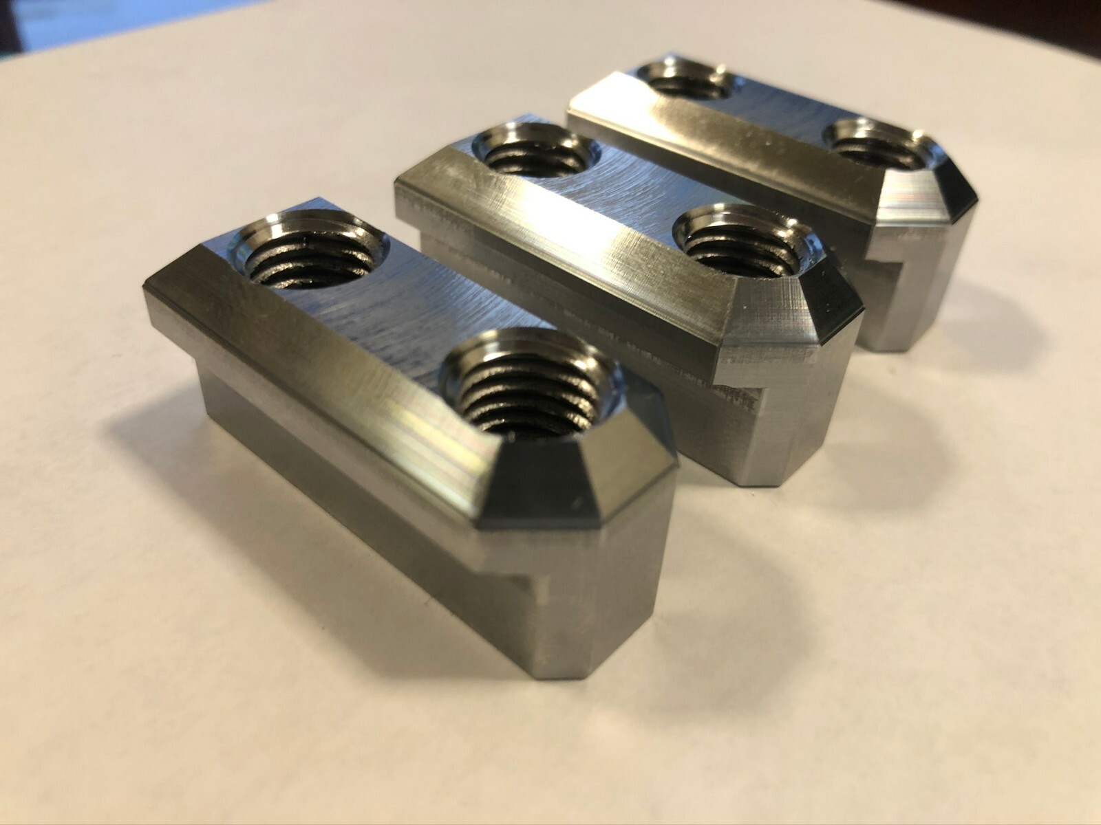 CZ 10" JAWS T-NUT 3 PCS FOR B-210 SAMCHULLY KITAGAWA LATHE CHUCKS 4140