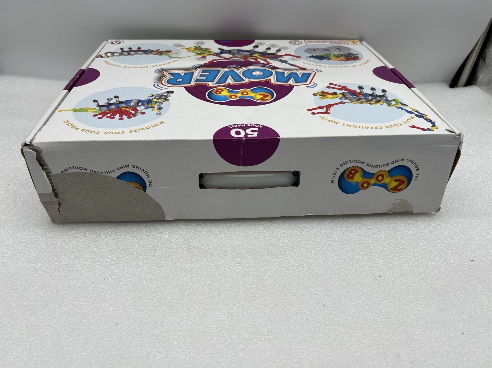 ZOOB MOVER Motorized Remote Control 40 piece 3D Creative Building Tested!