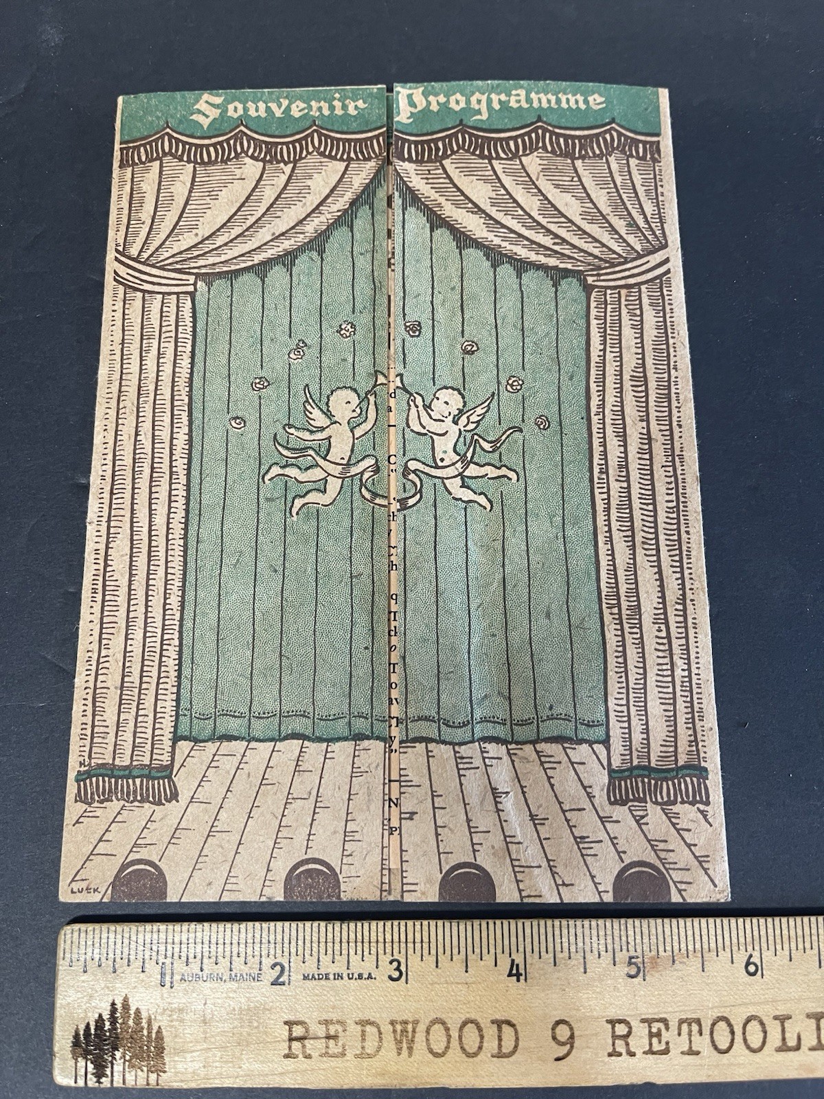 Vtg Theatre Souvenir Program THE DRUNKARD Galt Bell Theatre Mart Hollywood 6th