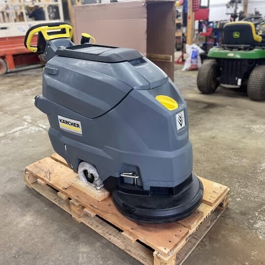 New Karcher BD 50/50 Walk-Behind Floor Scrubber 9.841-370.0 - Battery Powered