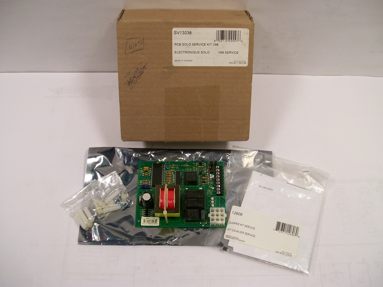 NEW Genuine Broan (Nutone) #SV13038 PCB Solo Service Kit V98 Air Exchanger 2022