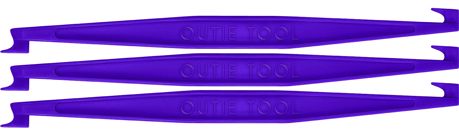 Outie Tool | 2 in 1 Clear Aligner Invisible Braces Removal Tool | 7 Pack