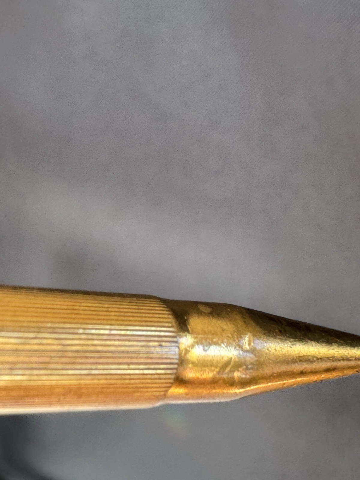 1915 Blaisdell Mechanical Pencil Co Gold Tone Plated - Rare Antique Parts Repair