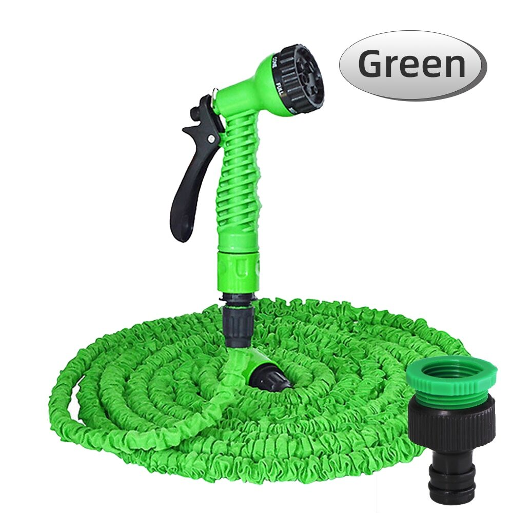 new Expanding Expandable Flexible Garden Water Hose w Spray Nozzle 50, 75, 100FT