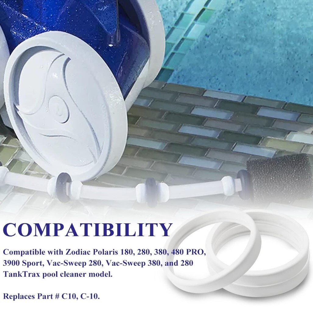 3 PK Pool Cleaner Tire C10 C-10 For Zodiac Polaris 180 280 360 380 Pool Cleaner