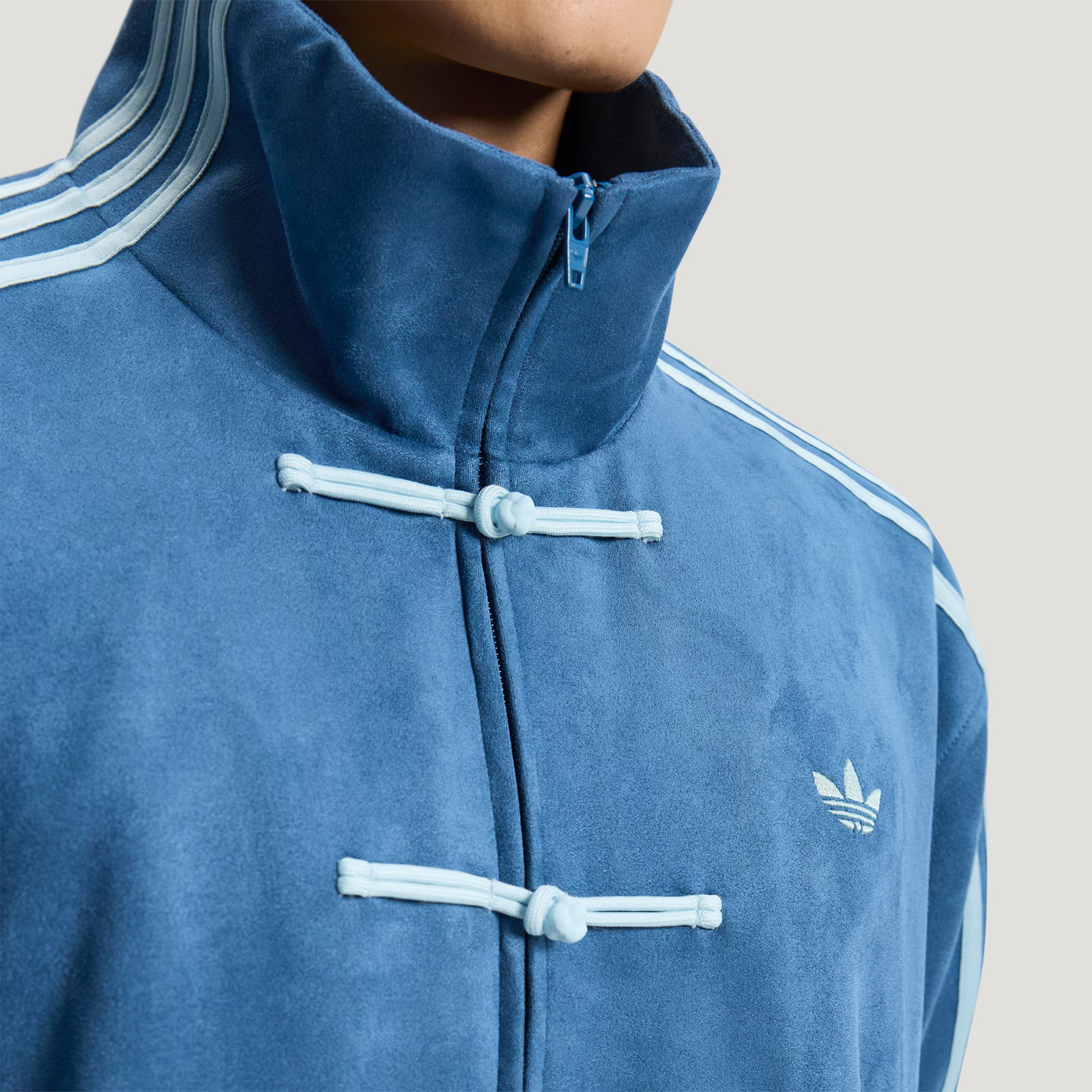 Adidas ORIGINALS CTT Chinese Jacket Blue Unisex NEW RARE LIMITED EDITION Size L
