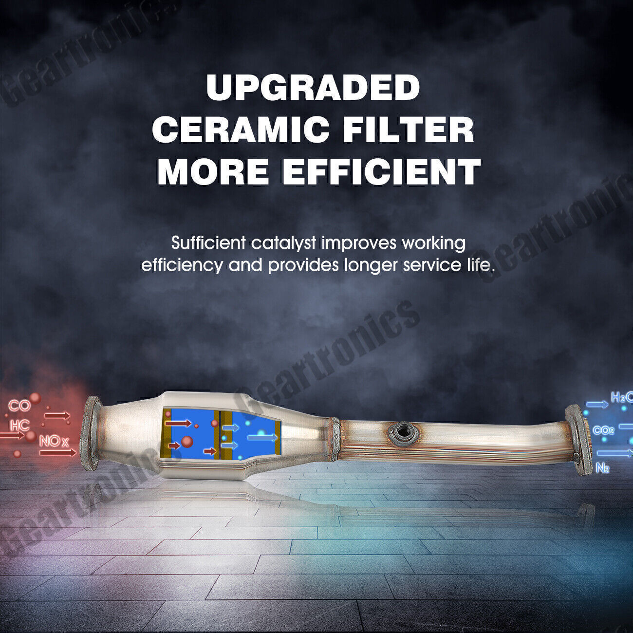 Catalytic Converter Set For 05-14 Nissan Frontier/Xterra 4.0L 2005-12 Pathfinder