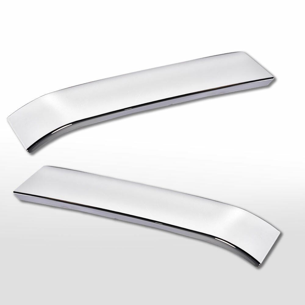 Fit For 2003-2007 Chevrolet Silverado Bumper Grille Molding Filler Trims Pair US