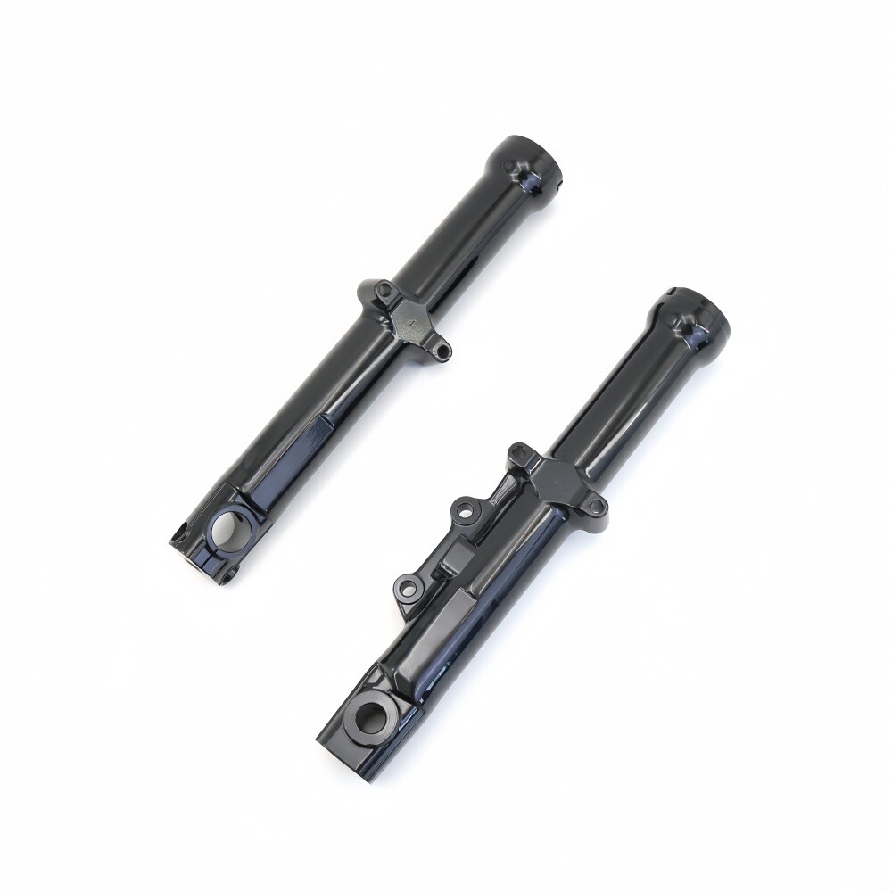 1 Pair Lower Fork Sliders Black For Harley Sportster XL1200T XL883L 2014-2020