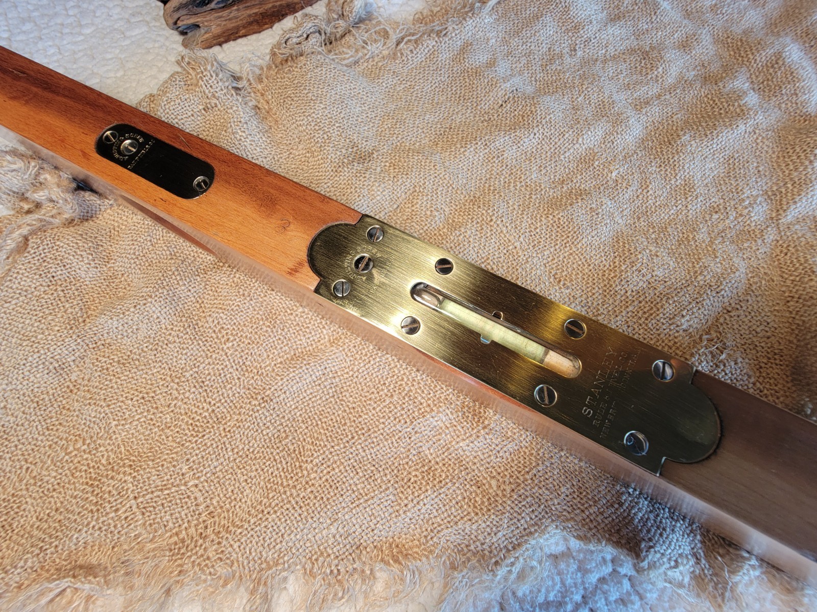 Antique STANLEY No. 3 Level 100% Restoration 26" Cherry Exc.