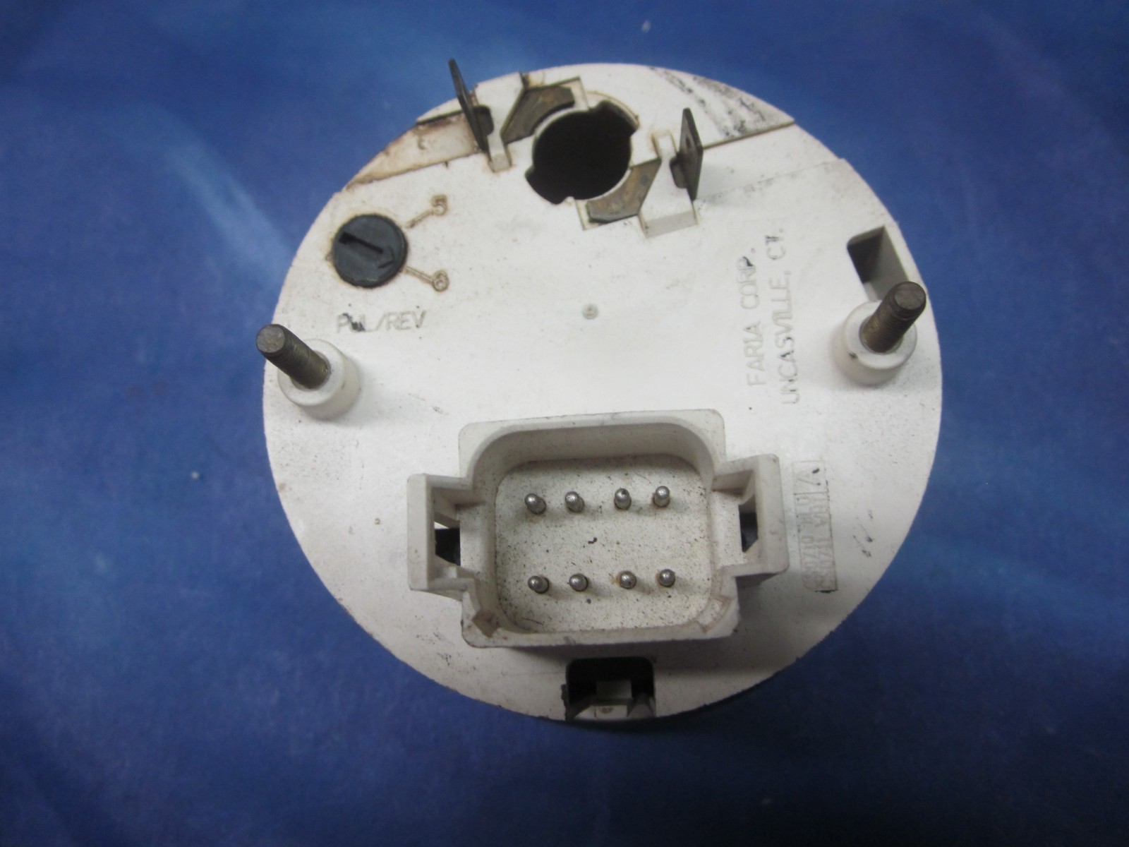 Euro White 4" Tachometer+Systemcheck 7000 RPM Gas for Johnson/Evinrude Outboard