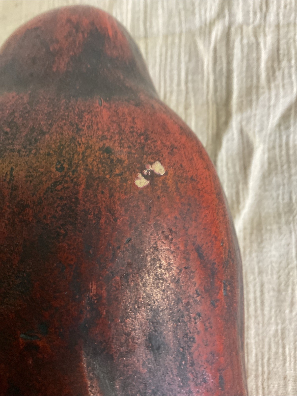 Vintage Japanese Figurine Daruma Daishi Buddhism Statue