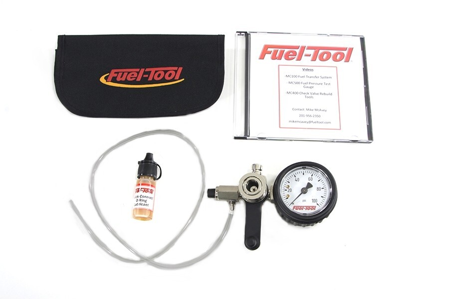 Harley Fuel Pressure Check Gauge Tool For EFI Twin Cam 2001 Up V-Twin 16-0591 Y2