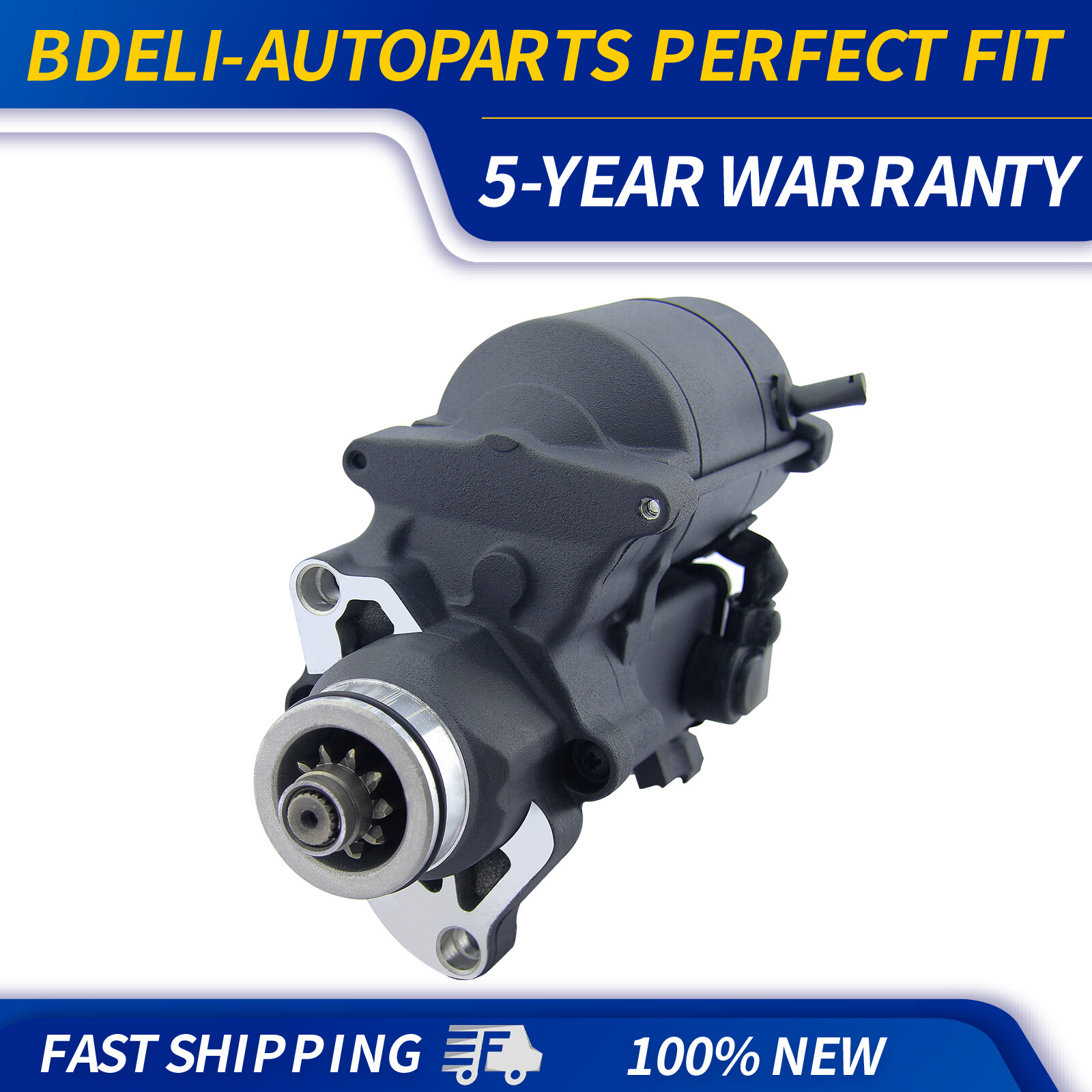 New Starter for Harley Davidson Dyna 2006-2014 Road King 07-14 Road Glide 08-13