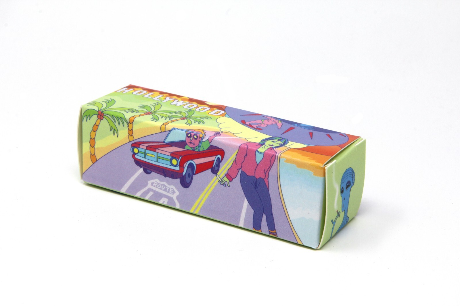 78mm Cigarette Rolling Machine Premium Smoke Bloo Alien by Quik Wikk - 2 Pack