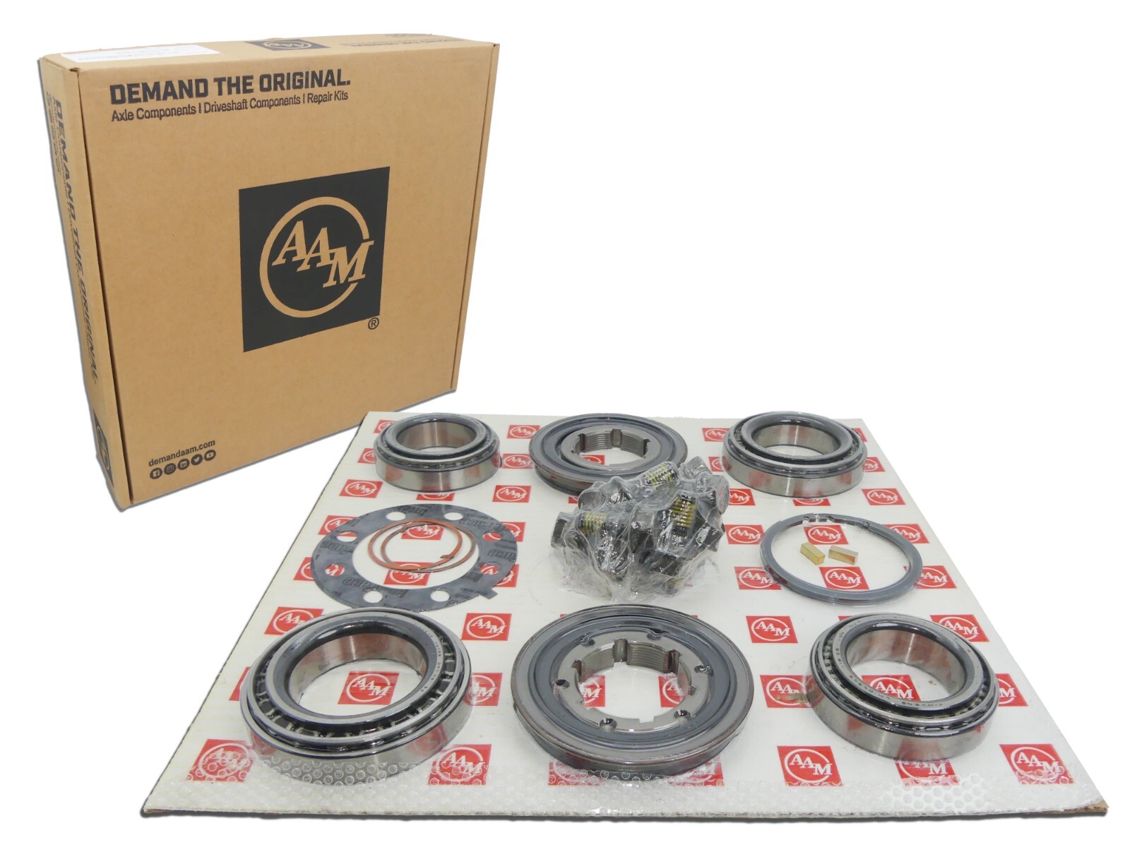 2001-2010 Chevy 2500 3500 SRW GM 10.5" & 11.5" AAM Axle Bearing & Seal Kit