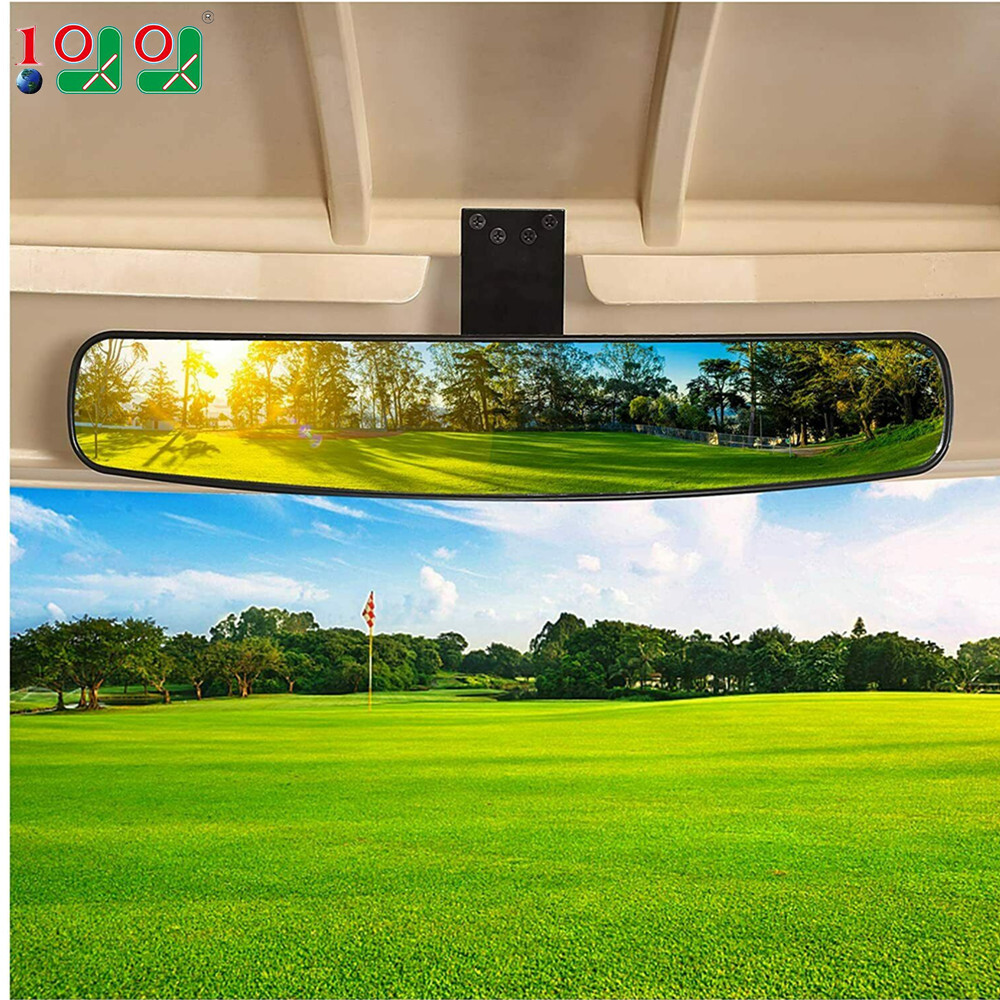 10L0L 270° Rotatable Golf Cart Mirrors,Rear View Mirror for EZGO Club Car Yamaha