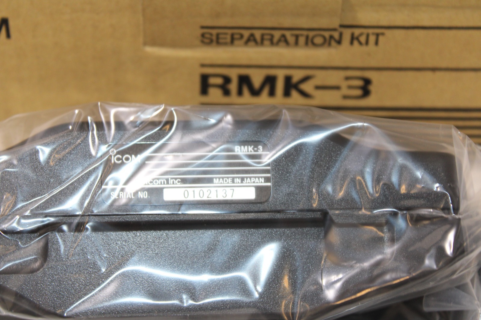 iCom RMK-3 Separation Kit Remote Mount Bracket for IC-207H IC-208H IC-2720H NOS
