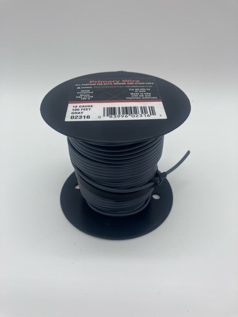 18 Gauge Primary Wire 100% Fine-Stranded Copper USA Made Lot NOT CCA
