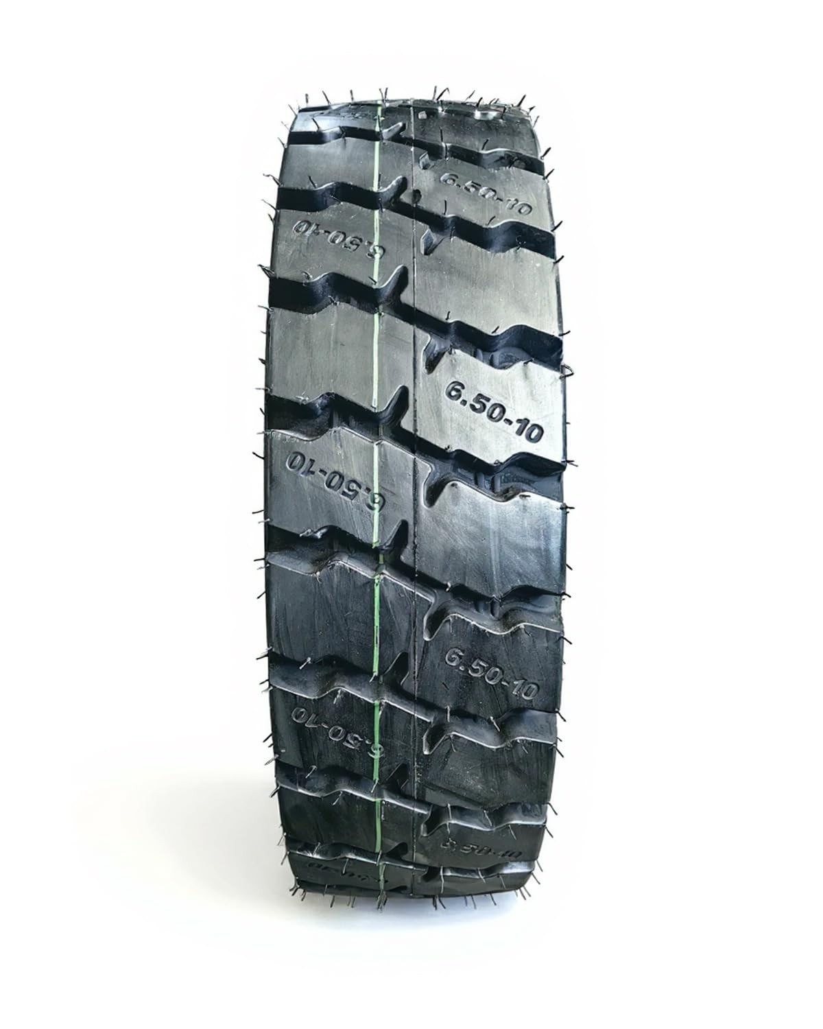 2X 6.50-10 in Heavy Duty Forklift Tire 10 PLY Tire + Inner Tube 6.50x10 Durable